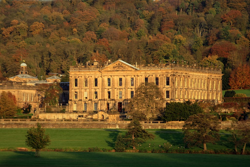 Chatsworth House for for Mothers Day afternoon tea