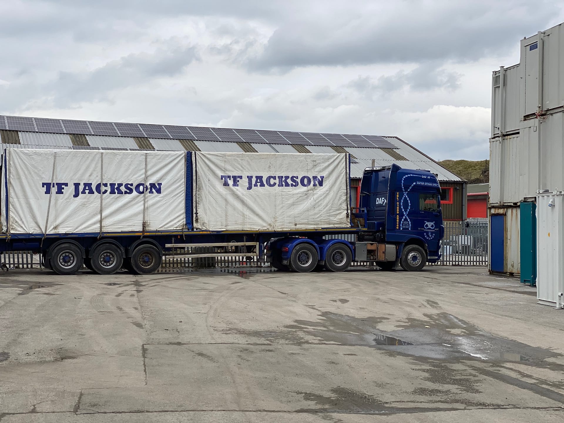 We provide a delivery and installation service TF Jackson